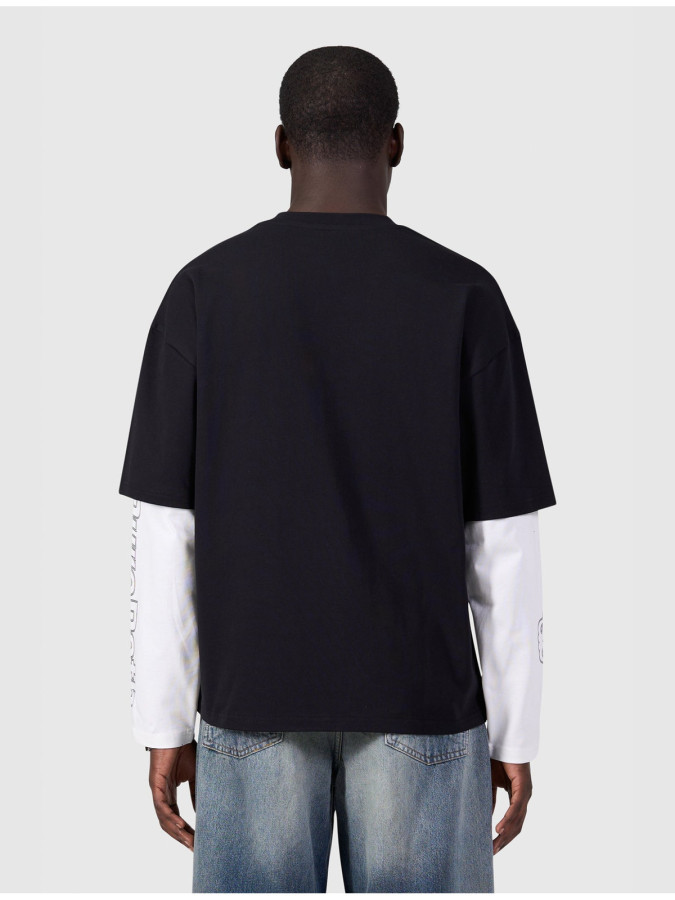 Afbeelding van 26130110 02 - Double Layered Monogram Longsleeve - Pure Path
